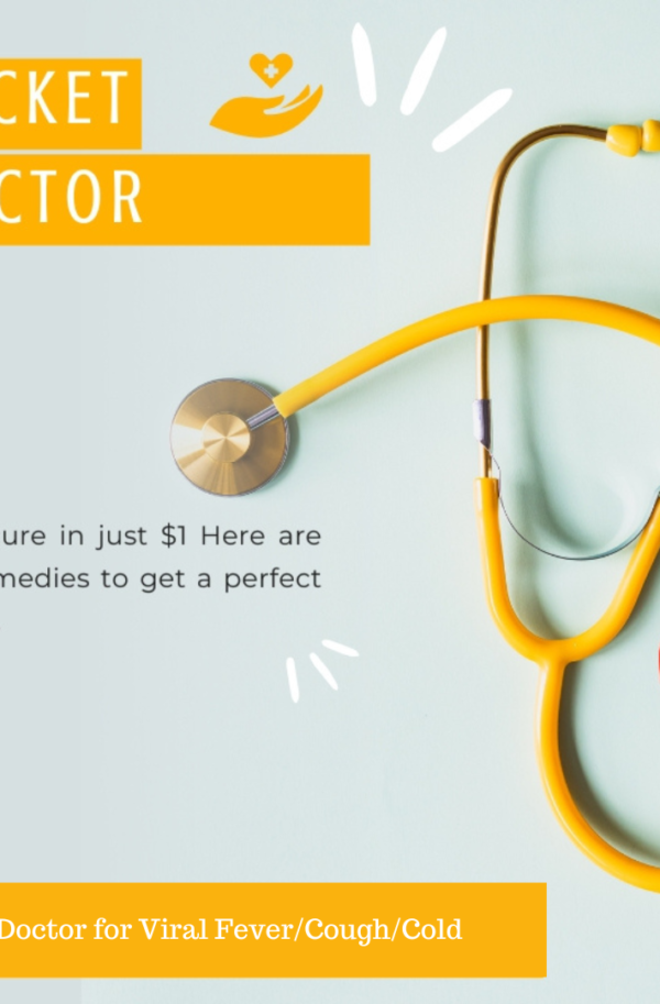 Pocket Doctor for Flu/Viral Fever/Cough/Cold/CORONA